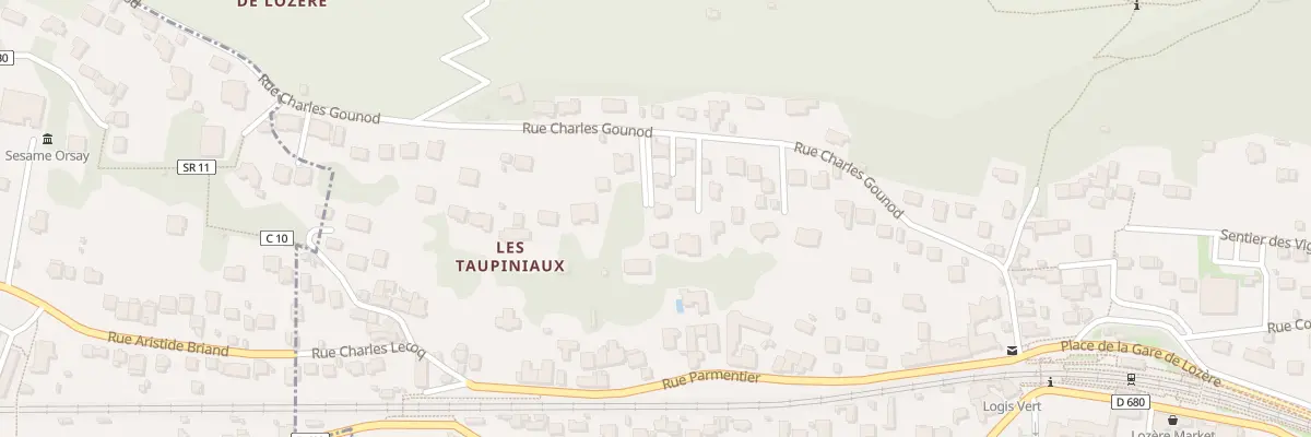 Plan du 43 Rue Charles Gounod à Palaiseau