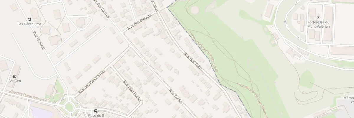 Plan du 64 Rue des Talus à Rueil-Malmaison