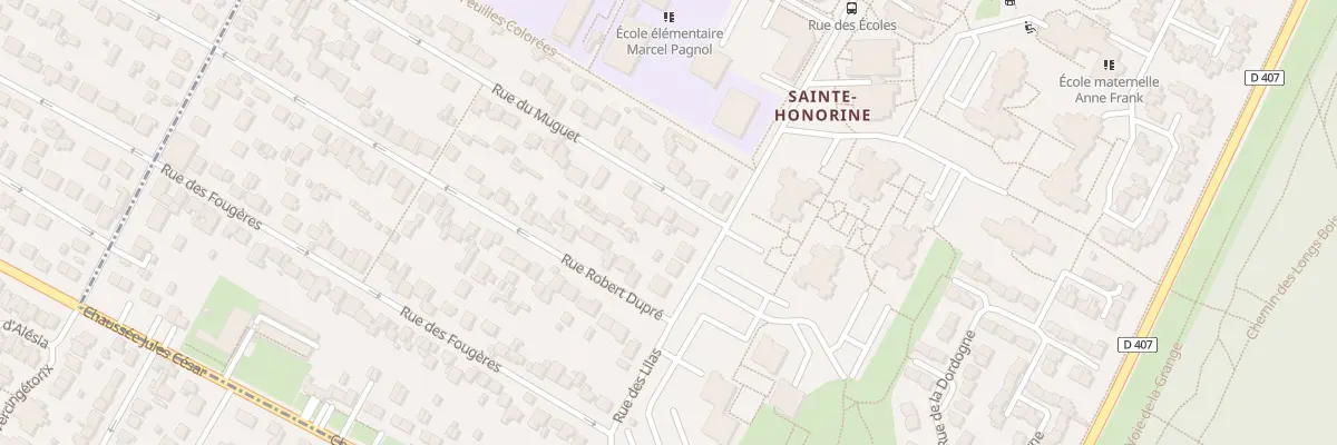 Plan du 54 Rue du Muguet à Taverny