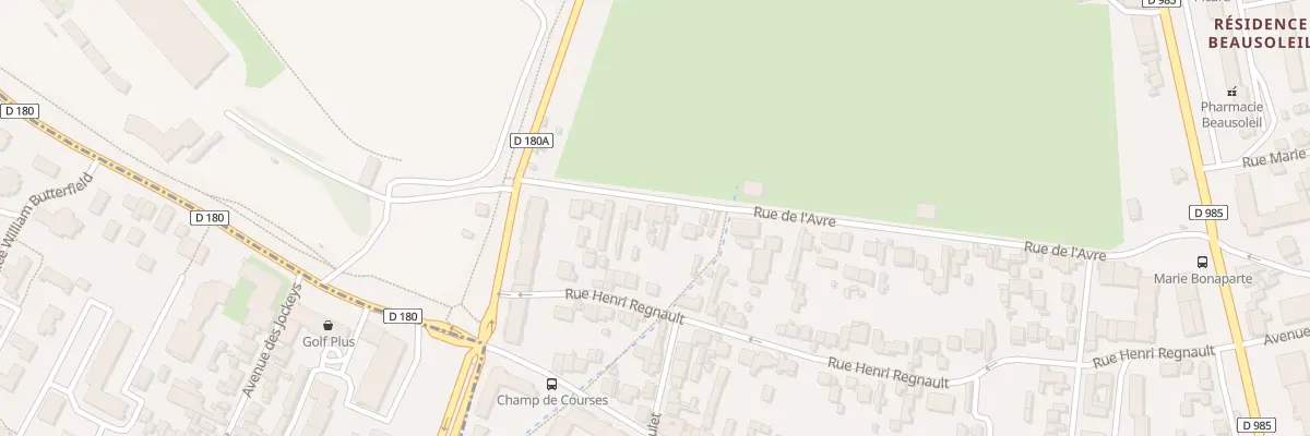 Plan du 73 Rue de l’Avre à Saint-Cloud