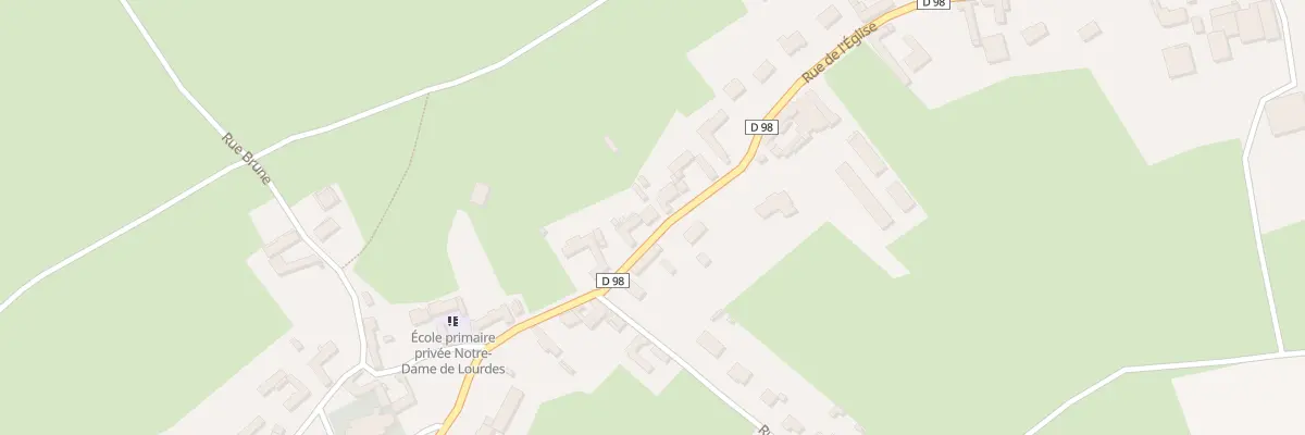 Plan du 13 Rue de l’Eglise à Humières