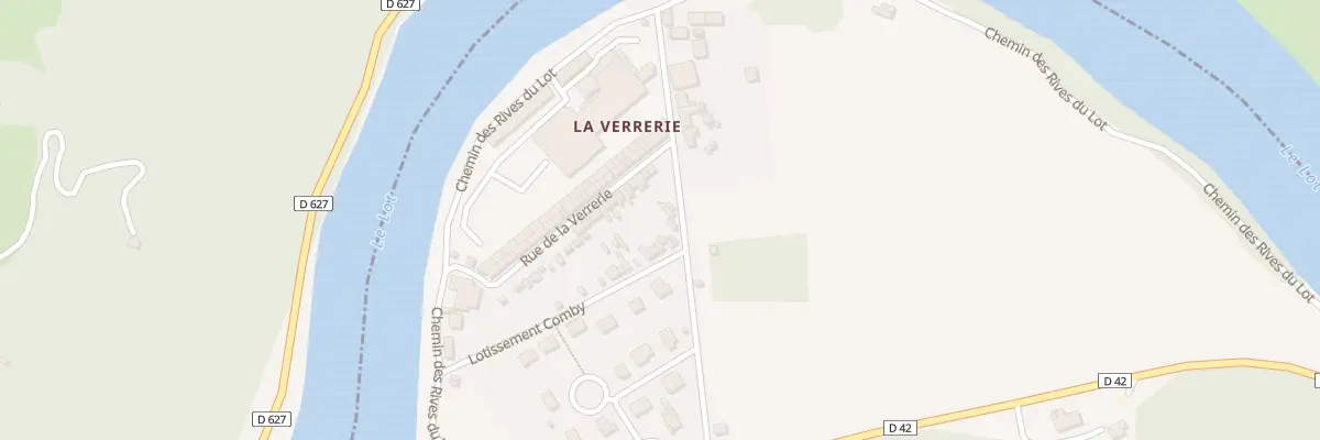 Plan du 10 La Verrerie à Boisse-Penchot