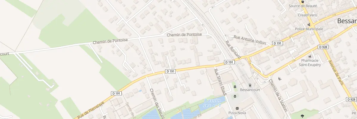Plan du 24 Rue de Pierrelaye à Bessancourt