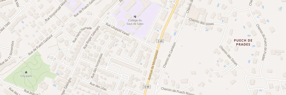 Plan du 20 Rue Léopold Vareil à Saint-Juéry