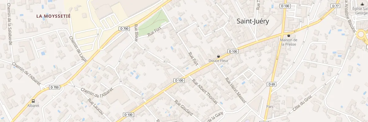 Plan du 5 Rue Fort à Saint-Juéry