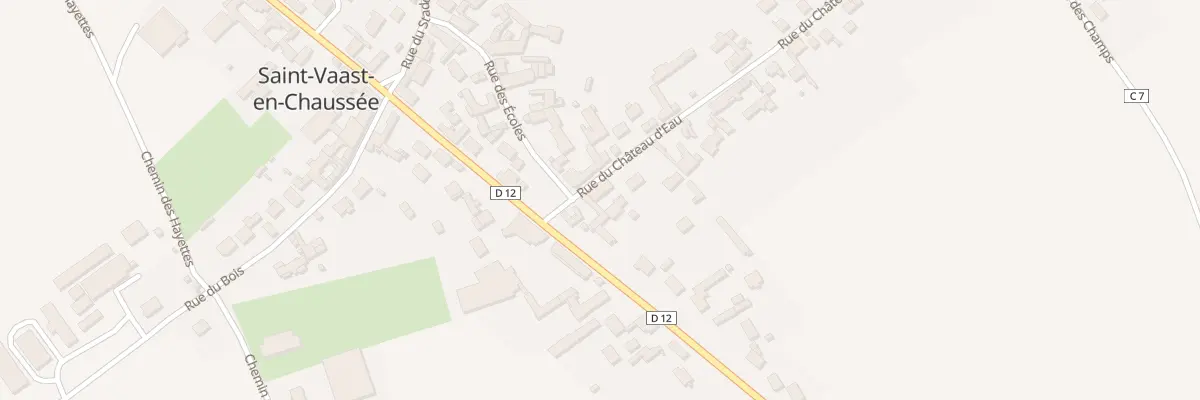 Plan du 4A Rue du Château d’Eau à Saint-Vaast-en-Chaussée
