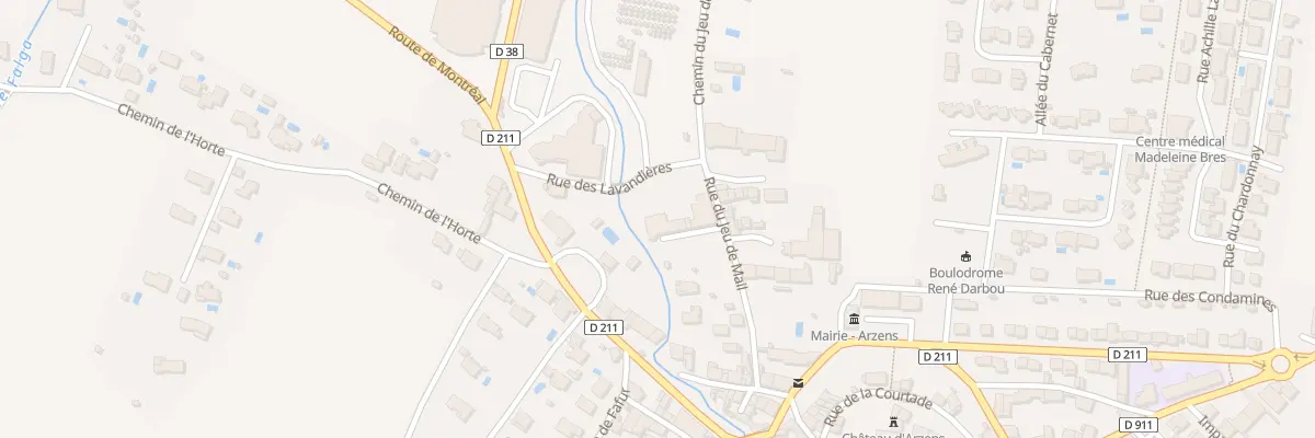 Plan du 22 Le Village à Arzens