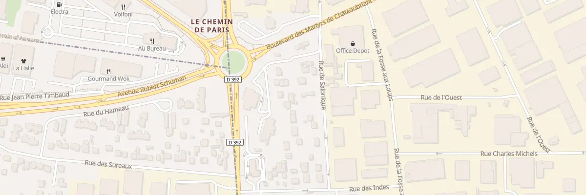 Plan du 23 Rue de Salonique à Argenteuil