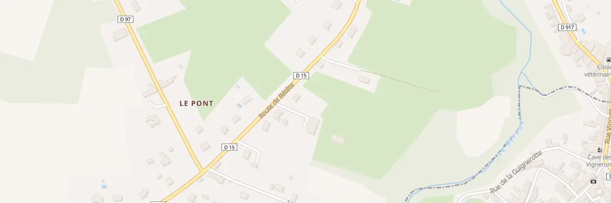 Plan du 14 Le Pont à Boussac-Bourg