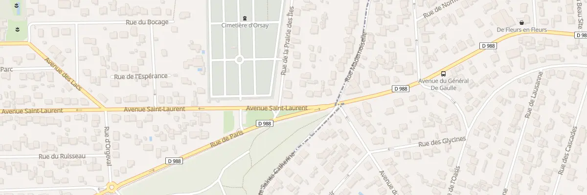 Plan du 99 Av Saint-laurent à Orsay