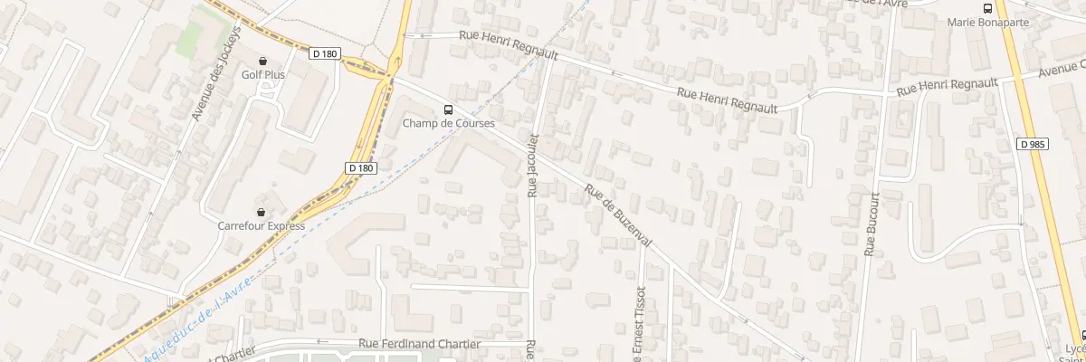Plan du 42 Rue Jacoulet à Saint-Cloud