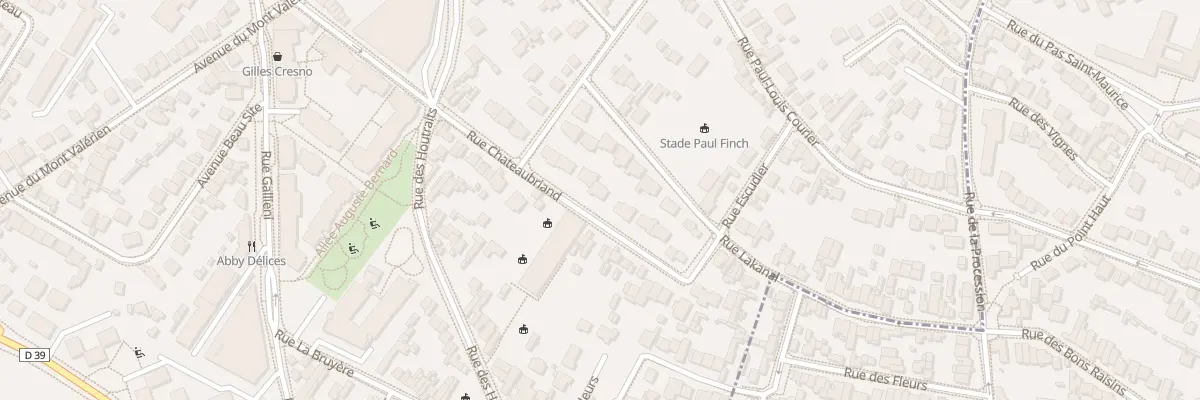 Plan du 55 Rue Chateaubriand à Rueil-Malmaison