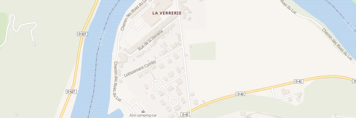 Plan du 15 Lot Comby à Boisse-Penchot