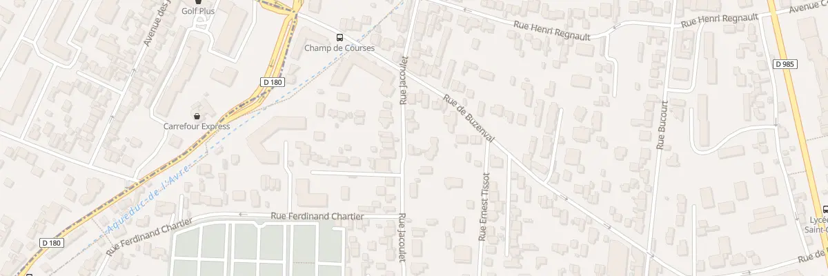 Plan du 38 Rue Jacoulet à Saint-Cloud
