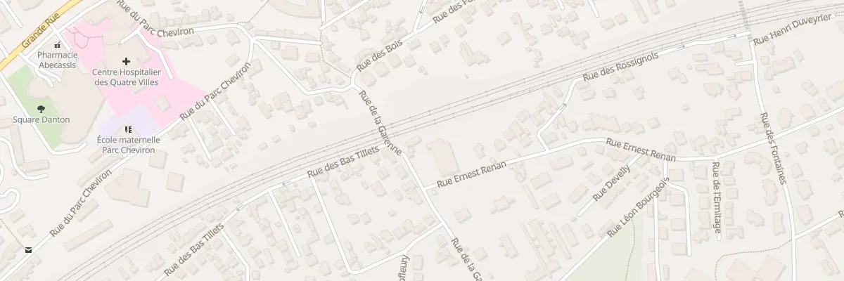 Plan du 19 Rue de la Garenne à Sèvres