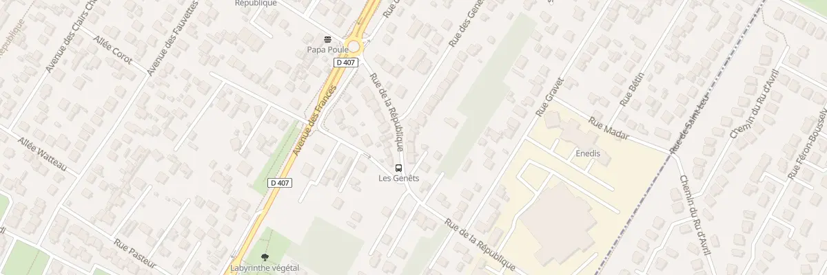 Plan du 109 Rue de la République à Montigny-lès-Cormeilles