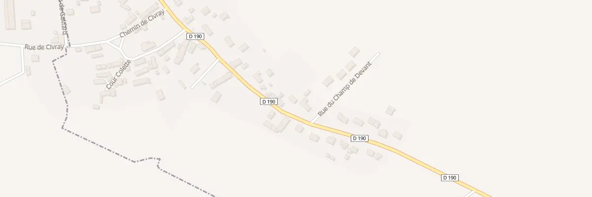 Plan du 35 Rte de Châtillon-village à Villeneuve-sur-Cher