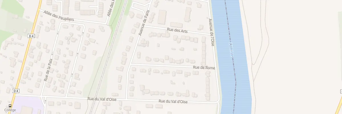 Plan du 13 Rue de Rome à Parmain