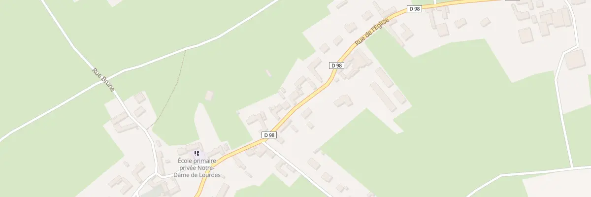 Plan du 15 Rue de l’Eglise à Humières