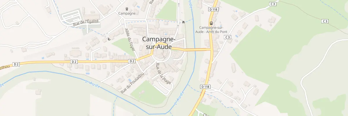 Plan du 99 Le Village à Campagne-sur-Aude