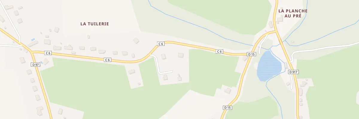 Plan du 1 La Tuilerie à Boussac-Bourg