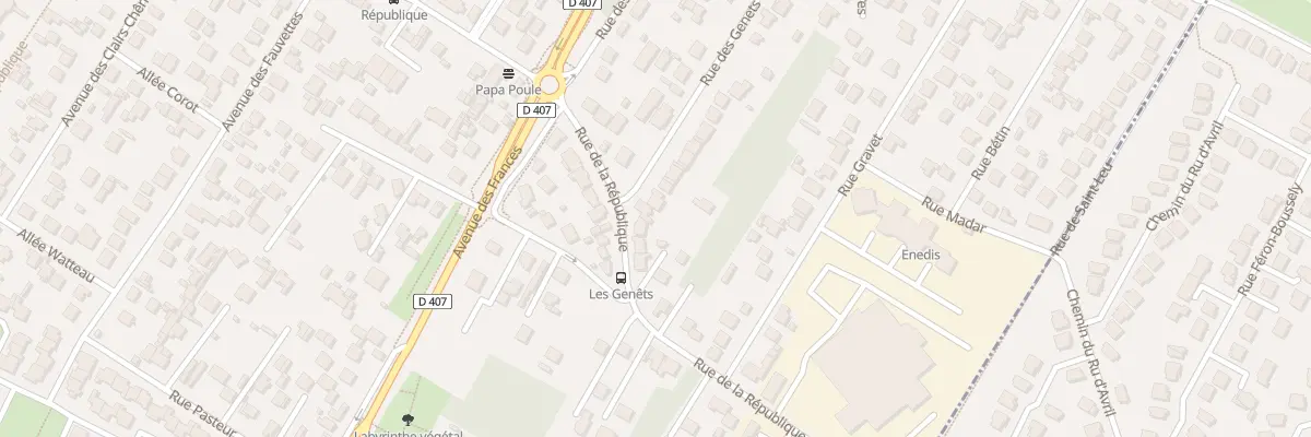 Plan du 107 Rue de la République à Montigny-lès-Cormeilles
