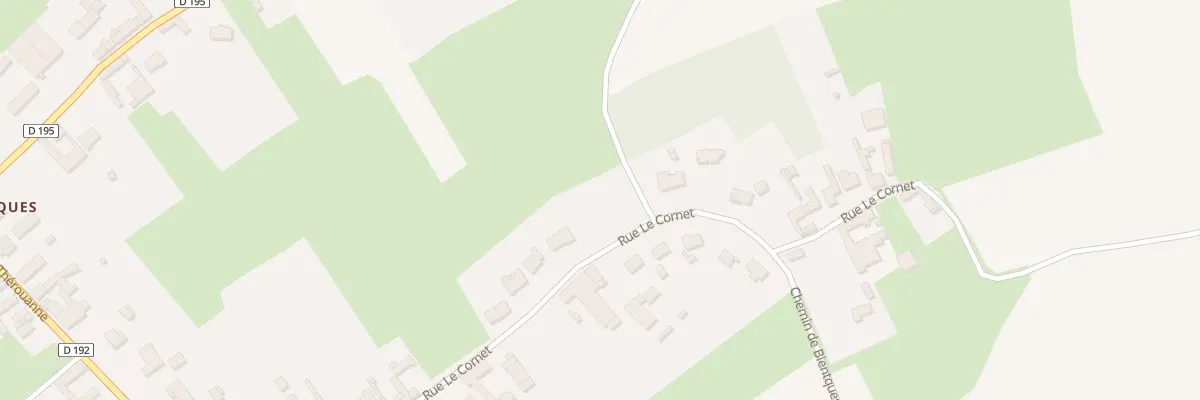 Plan du 31 Rue le Cornet à Pihem