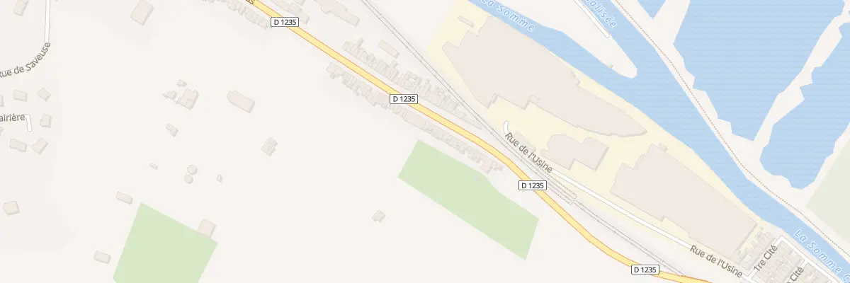 Plan du 100 Rue Jean Catelas à Ailly-sur-Somme