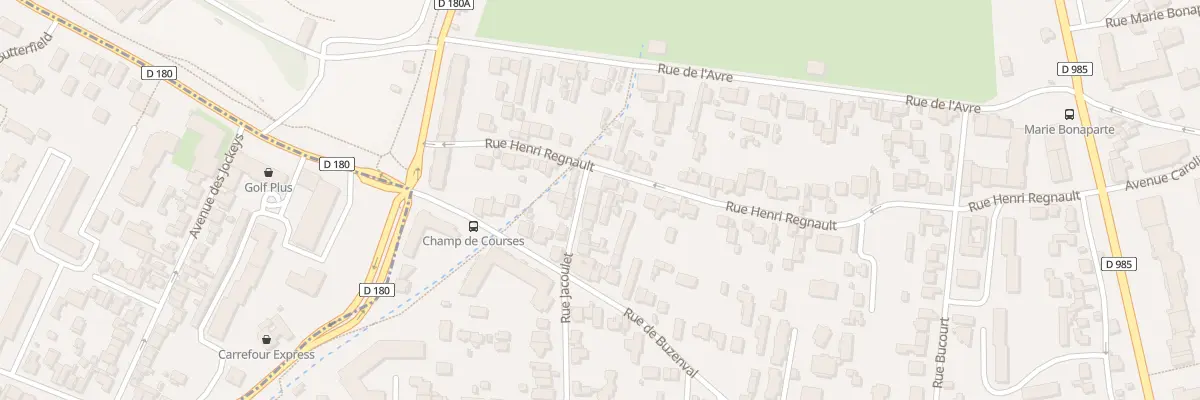 Plan du 54 Rue Jacoulet à Saint-Cloud