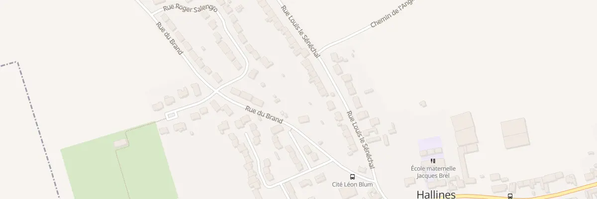 Plan du 24 Rue Louis le Sénéchal à Hallines