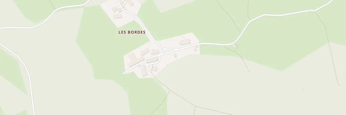 Plan du 2 Les Bordes à Toulx-Sainte-Croix