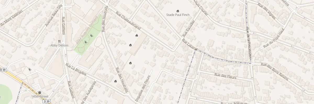 Plan du 80 Rue Chateaubriand à Rueil-Malmaison