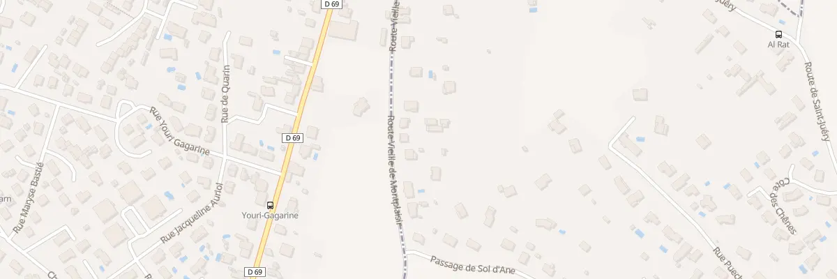 Plan du 33 Rte Vieille de Montplaisir à Cunac