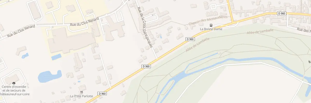 Plan du 24T Rte d’Orléans à Châteauneuf-sur-Loire