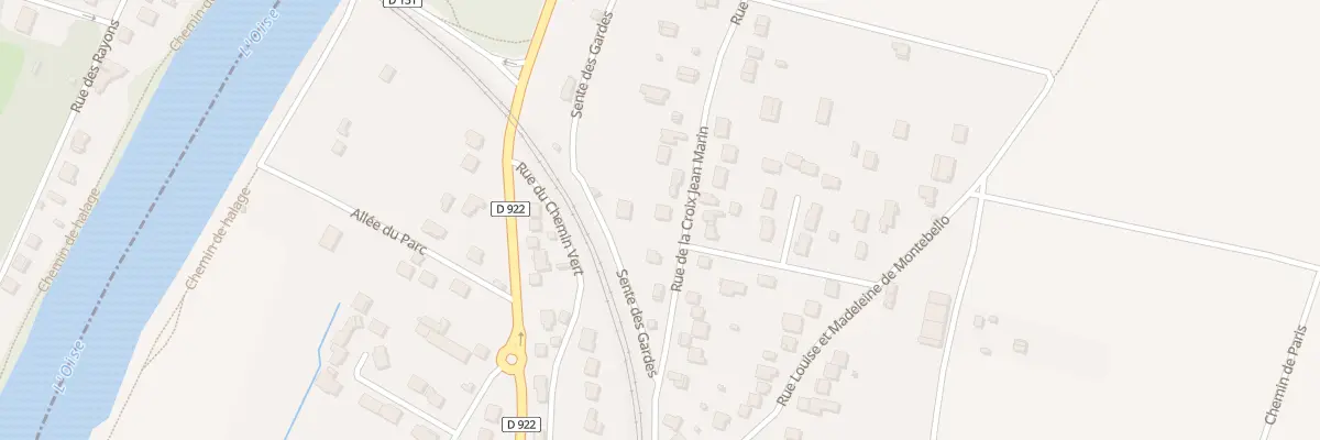 Plan du 14 Rue de la Croix Jean Marin à Mériel