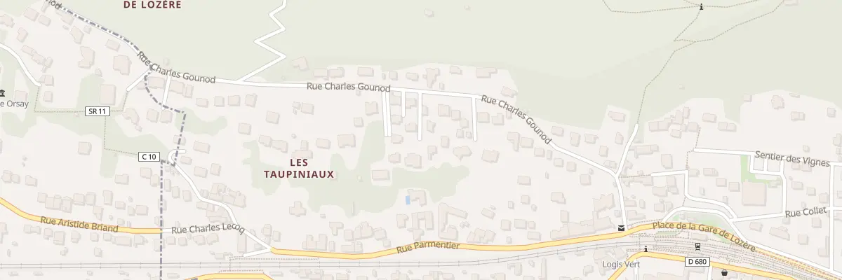 Plan du 39 Rue Charles Gounod à Palaiseau