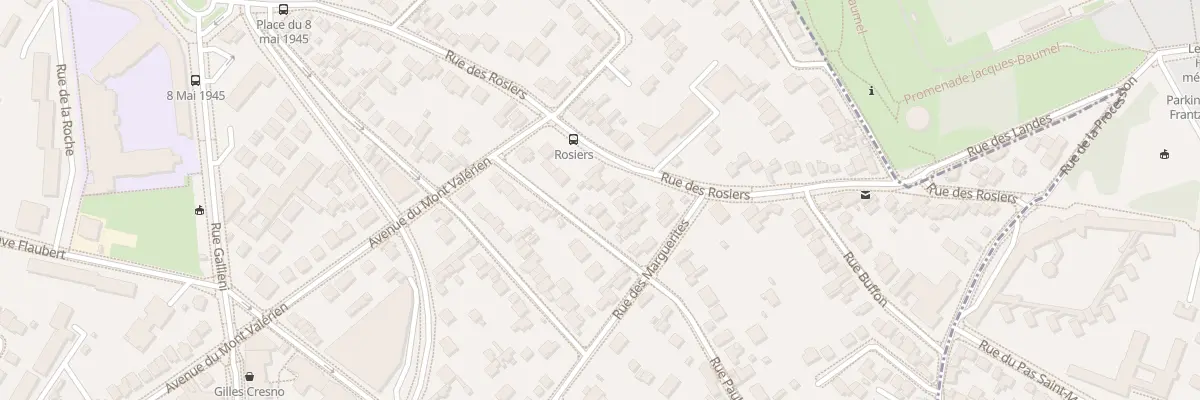 Plan du 76 Rue des Rosiers à Rueil-Malmaison