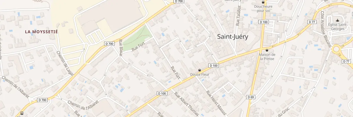 Plan du 6 Rue Fort à Saint-Juéry