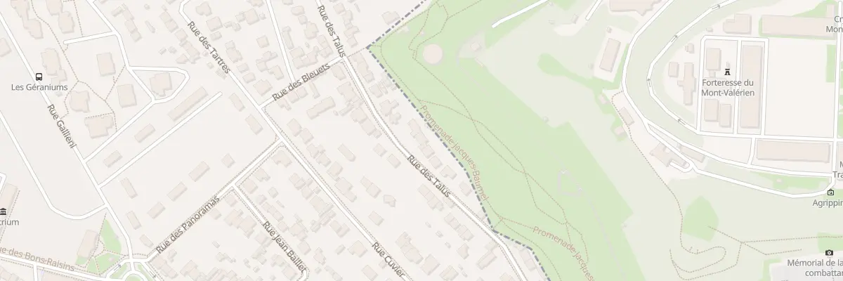 Plan du 59 Rue des Talus à Rueil-Malmaison