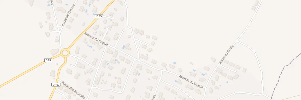 Plan du 2 Imp des Lavandieres à Saint-Affrique-les-Montagnes
