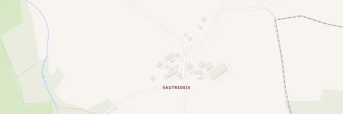 Plan du 5 Vautredeix à Saint-Silvain-sous-Toulx