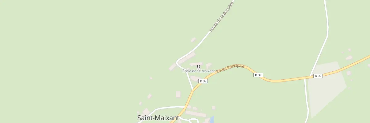 Plan du 5008 Le Bourg à Saint-Maixant