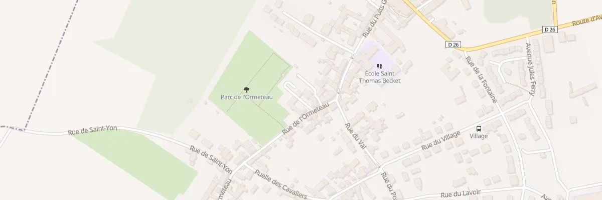 Plan du 6 Rue de l’Ormeteau à Boissy-sous-Saint-Yon