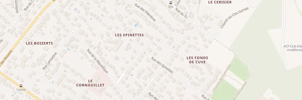 Plan du 43 Rue des Epinettes à Cormeilles-en-Parisis
