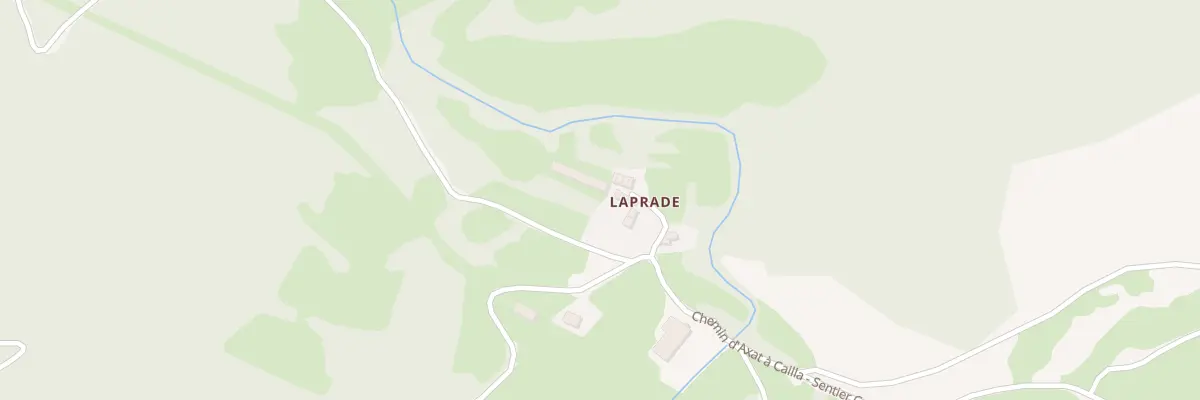 Plan du 37 Hameau de Laprade à Cailla