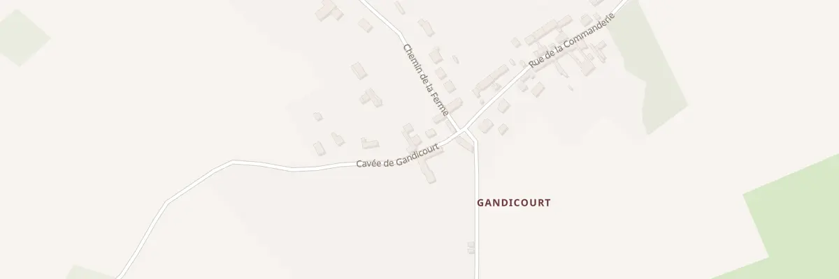 Plan du 4 Vc Cavee de Gandicourt à Belle-Église
