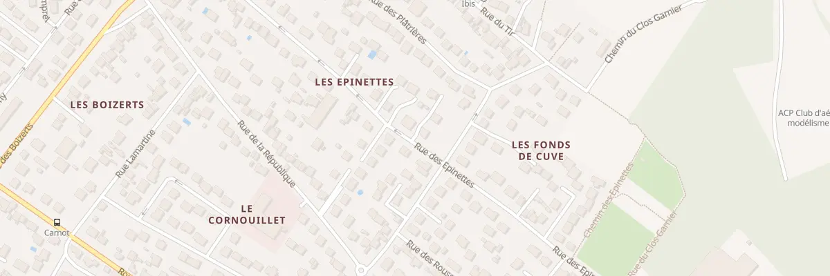 Plan du 45 Rue des Epinettes à Cormeilles-en-Parisis