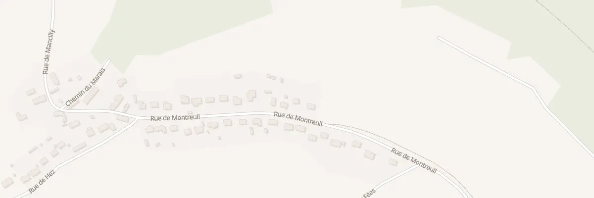 Plan du 14 Rue de Montreuil à Villers-Saint-Sépulcre