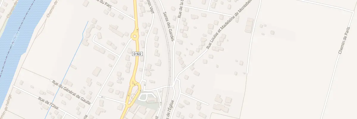 Plan du 5 Rue de la Croix Jean Marin à Mériel
