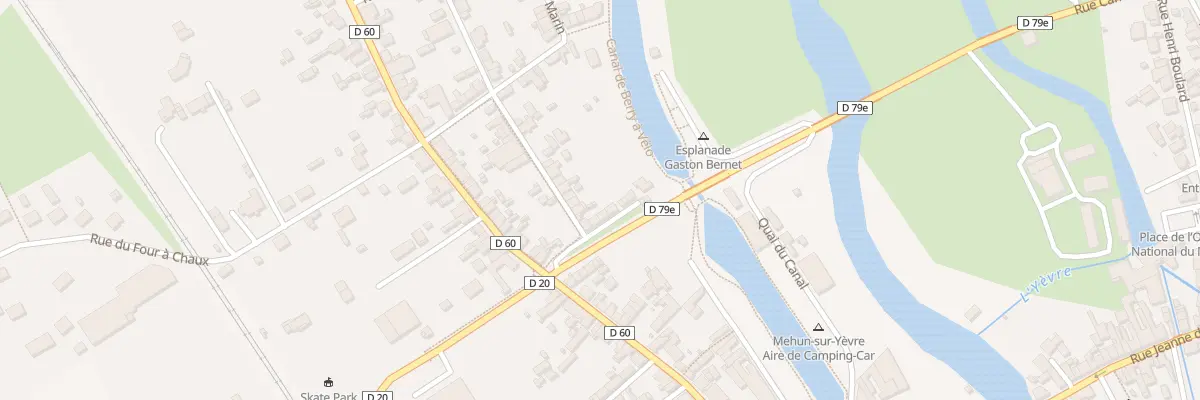 Plan du 4 Rue Saint-Louis à Mehun-sur-Yèvre